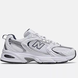 New Balance White and Gray Women's Sneakers